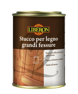 STUCCO PER LEGNO GRANDI FESSURE - BIANCO - 200 ML